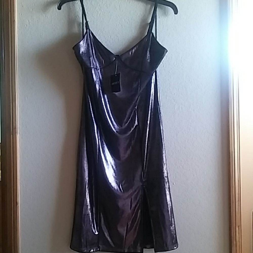 Forever 21, Bodycon Sparkle Slip Dress